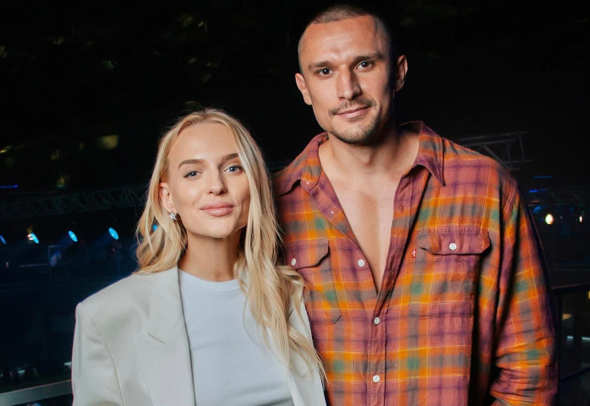 Тарас Цимбалюк зі своєю колишньою дівчиною Світланою