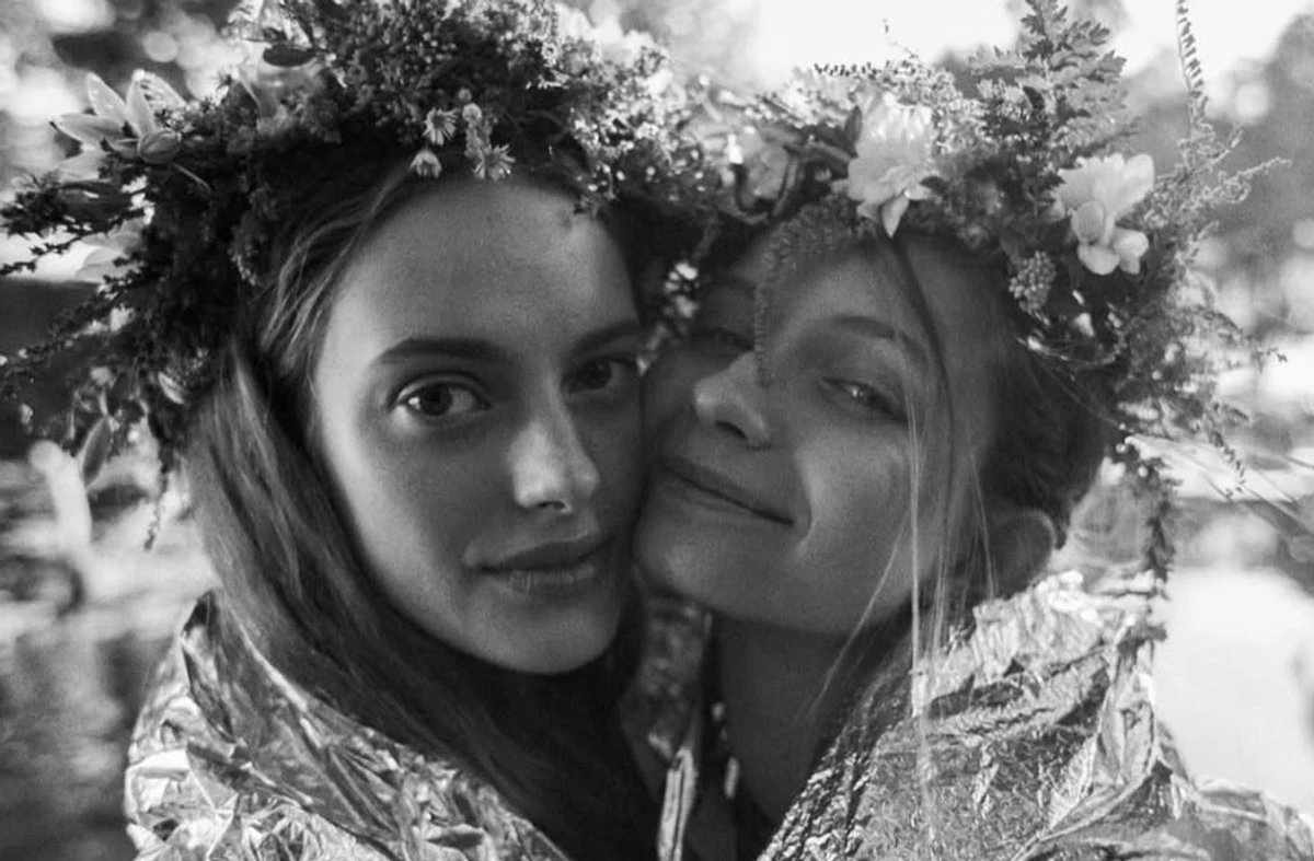 Аріна Бочарова на зйомках