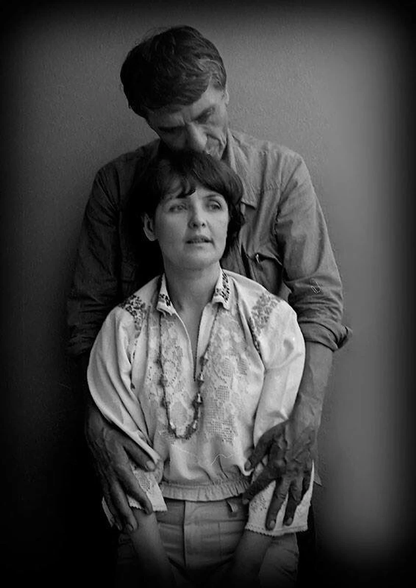 Ада Роговцева з чоловіком