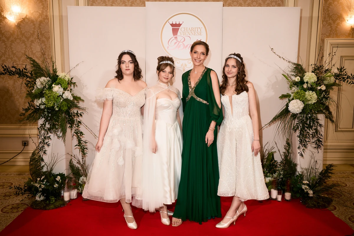 Катерина Осадча показалася на Віденському балу