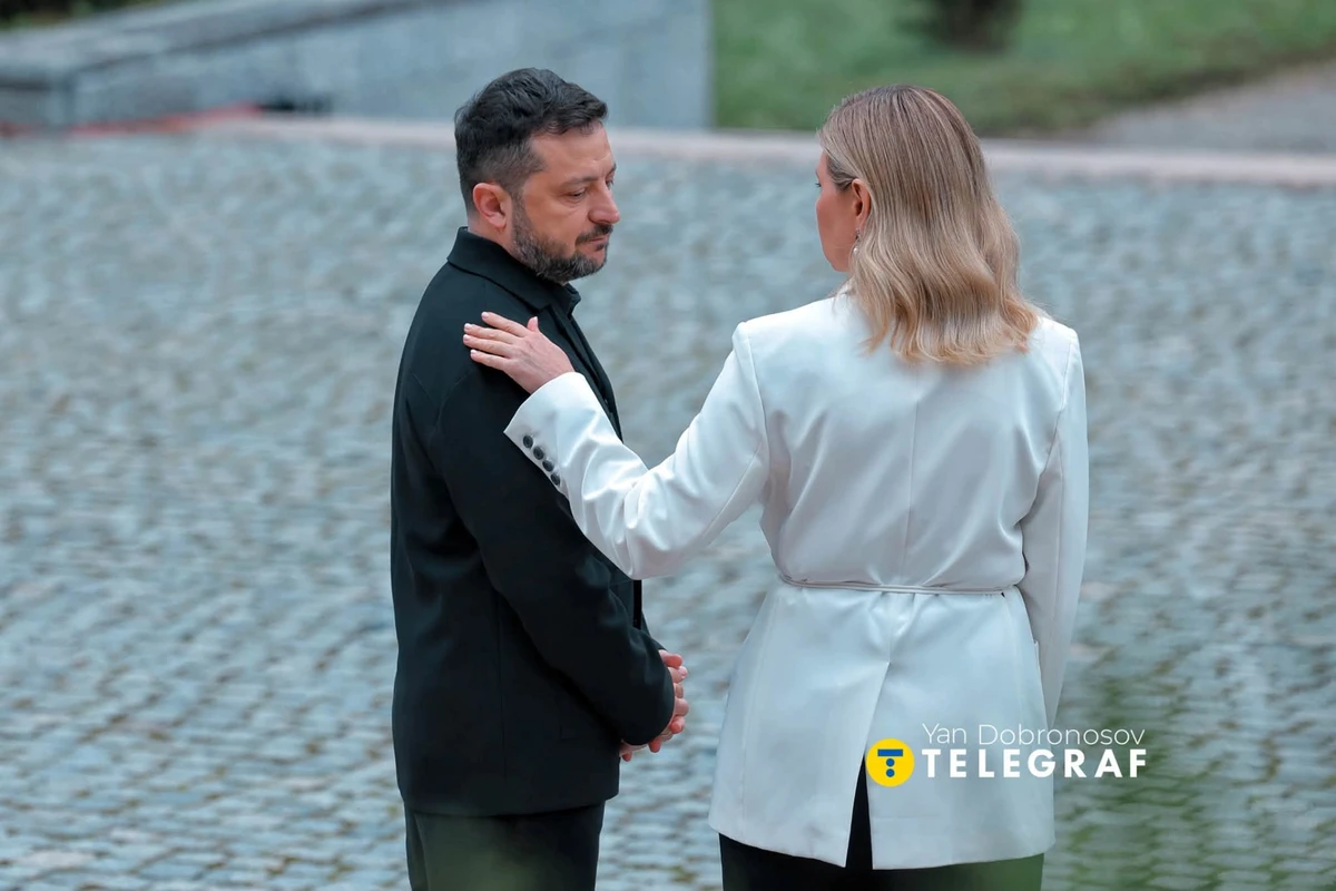 Зеленський і перша леді