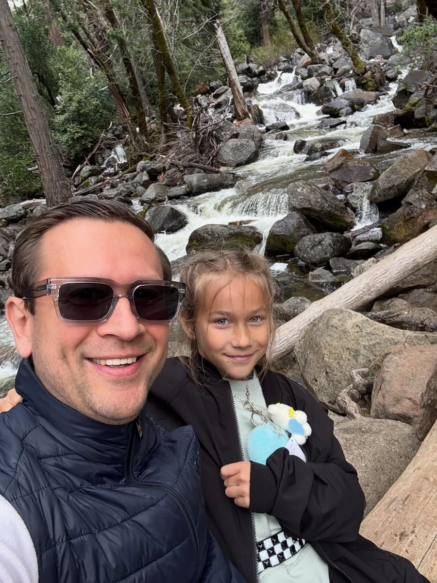 Дмитро Ступка зі своєю донькою Богданою