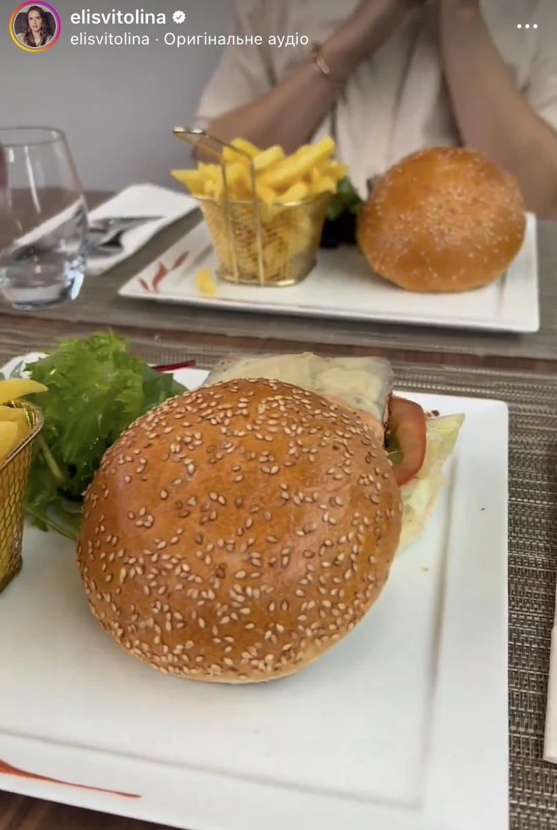 Після тренування можна і бургером себе побалувати 