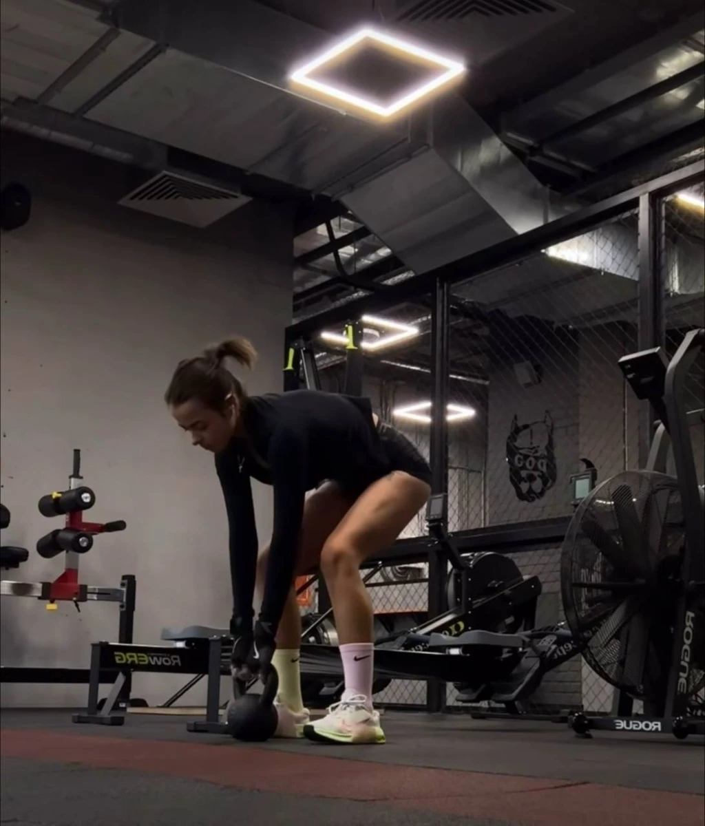 Морозюк у спортивному позаймалася в залі