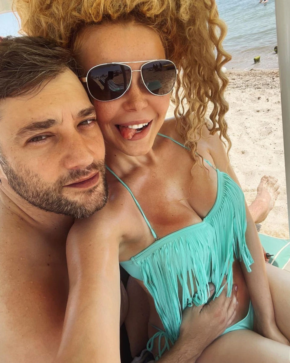 Аліна з Романом Полянським улітку 2021-го