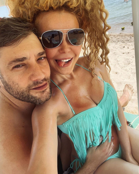 Аліна з Романом Полянським улітку 2021-го