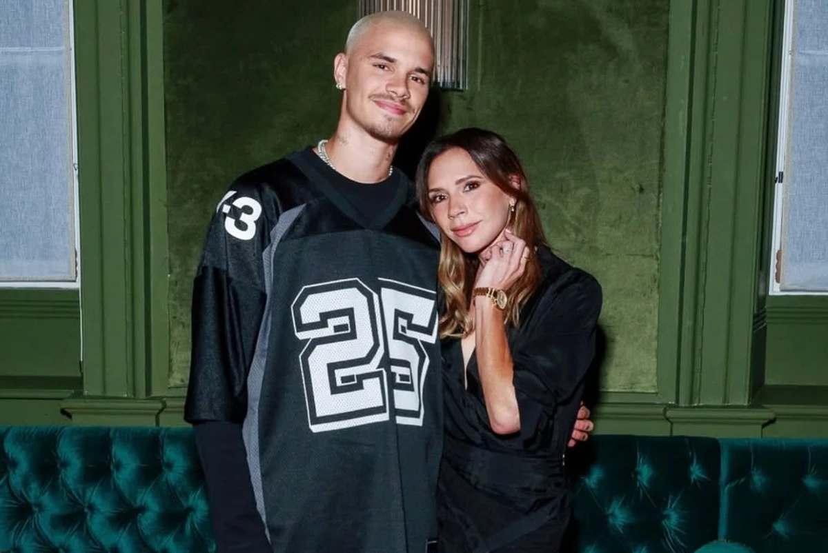 Вікторія Бекхем зі своїм сином Ромео