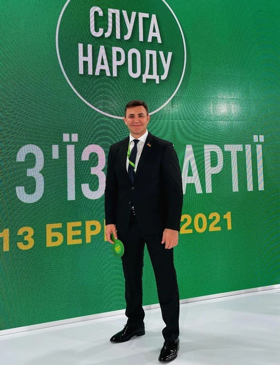 Микола Тищенко у партії Слуга народу