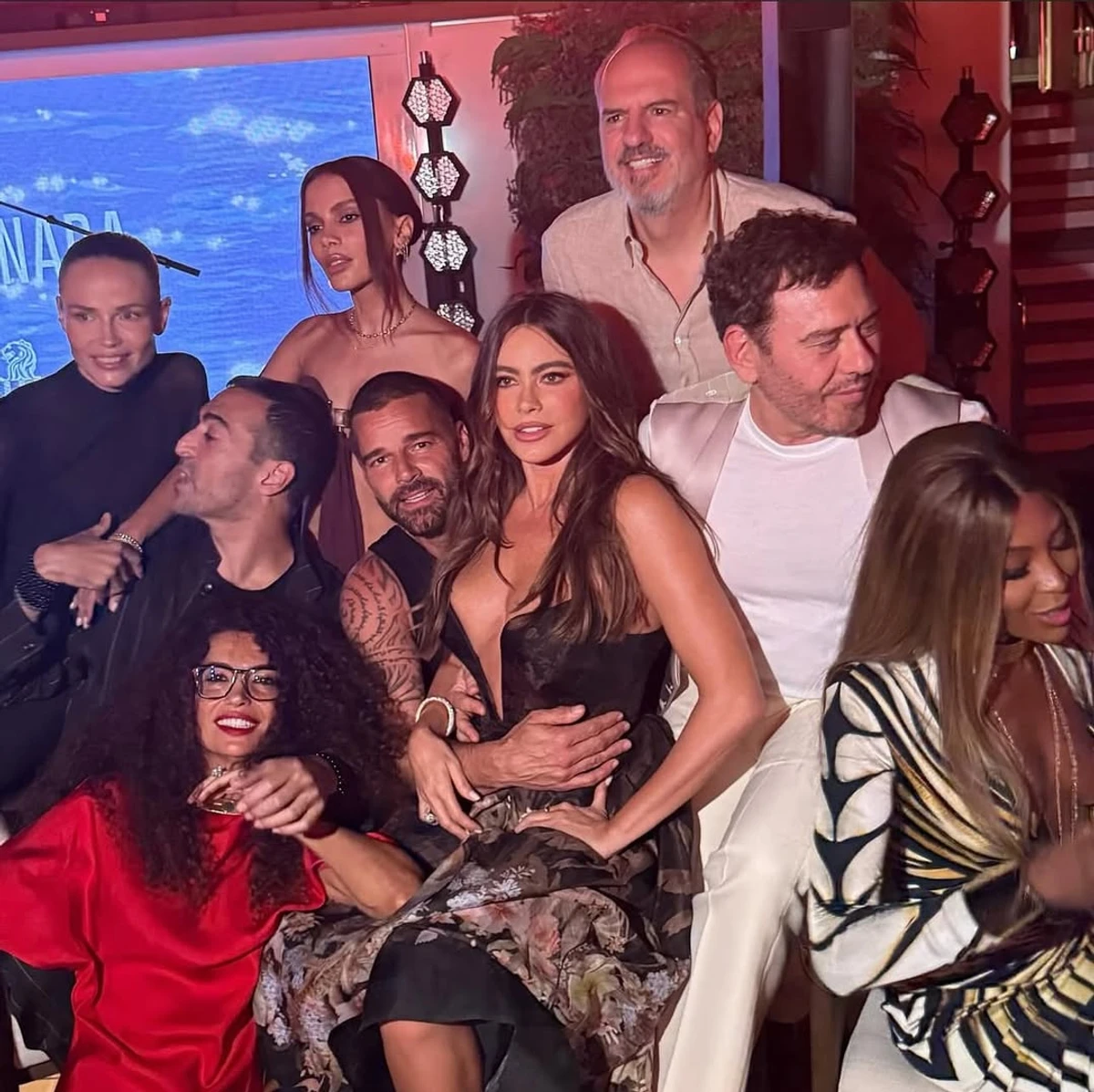 Рікі Мартін притисну Софію Вергару до себе для фото