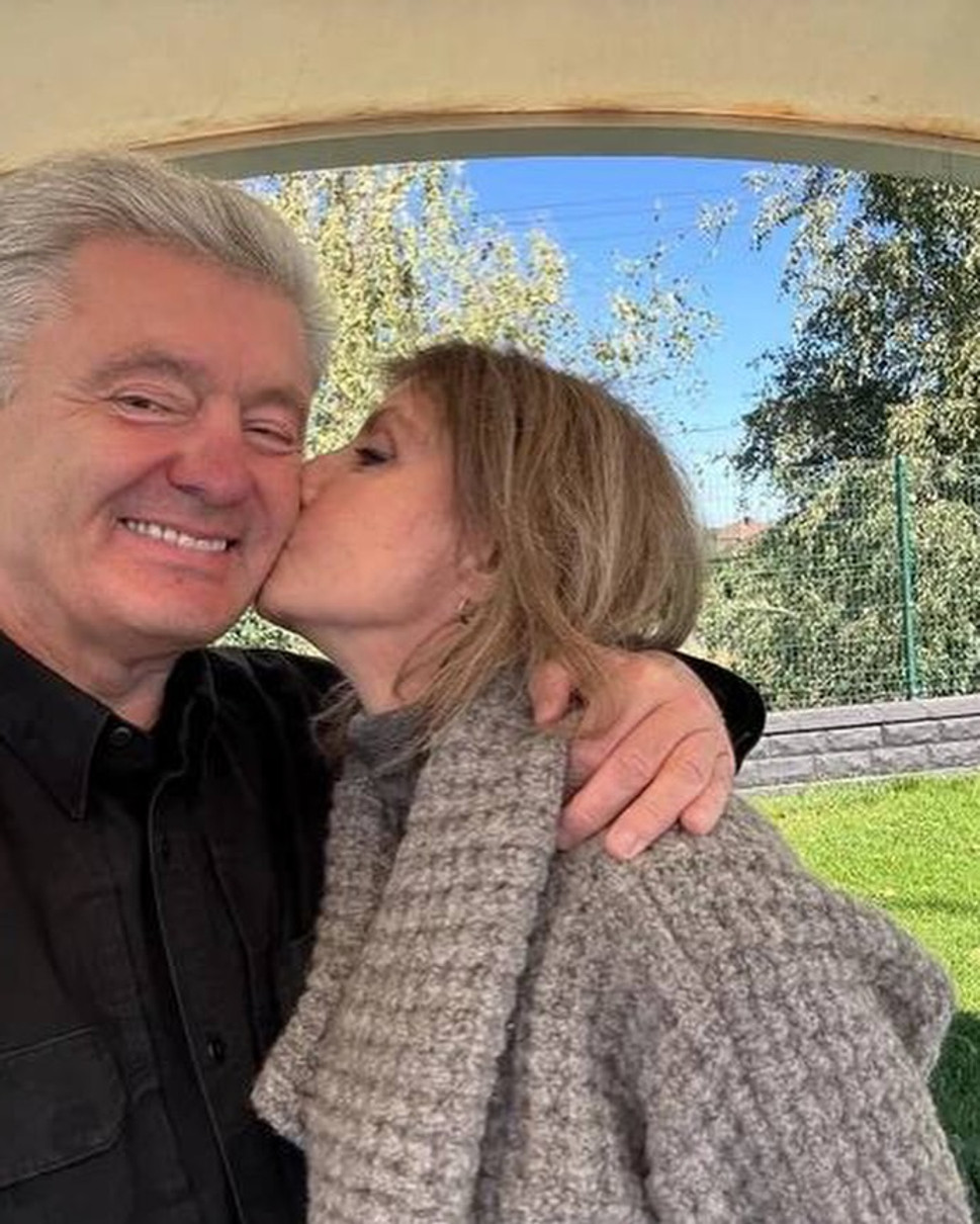 Петро Порошенко показався зі своєю дружиною