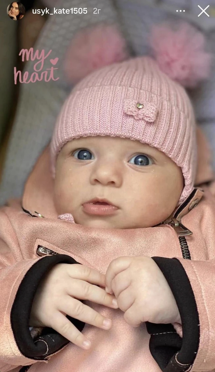 Схоже, наймолодша Усик любить фотографуватися