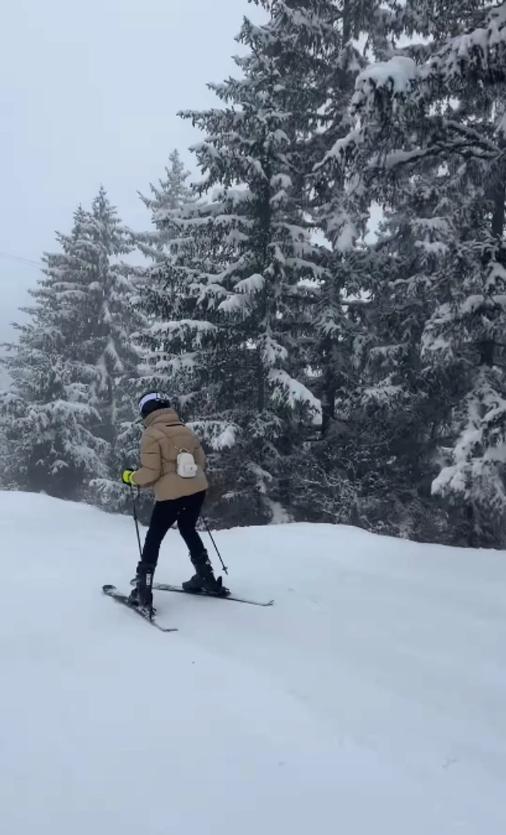 Наречена Роналду відправилася на гірськолижний курорт