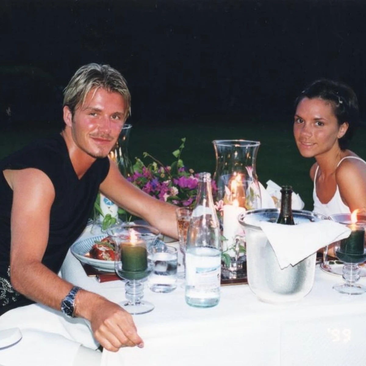 Девід Бекхем показав романтичні архівні фото з Вікторією на річницю