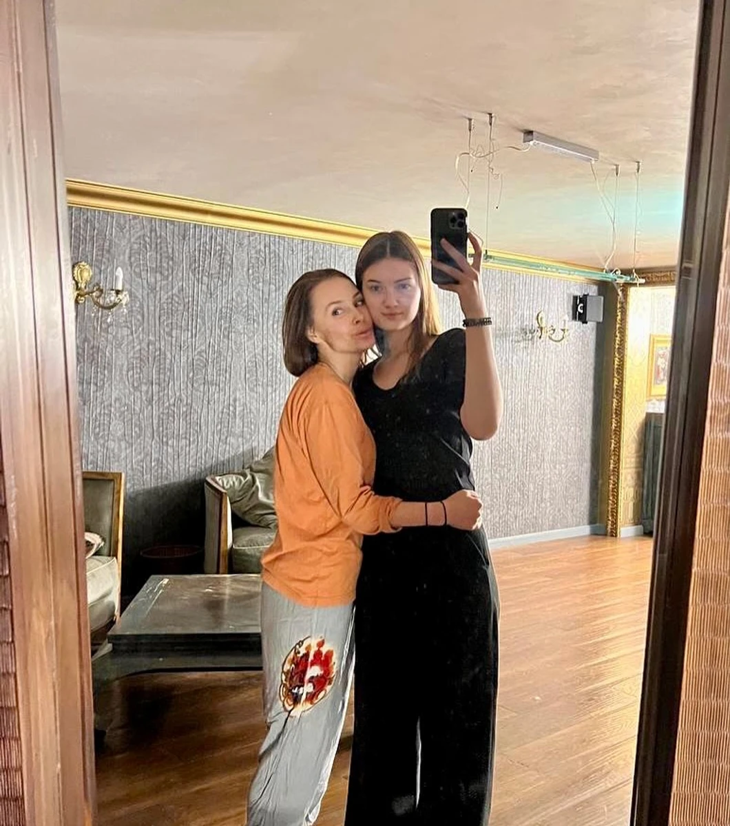 Віталіна Ющенко з дочкою Андріаною