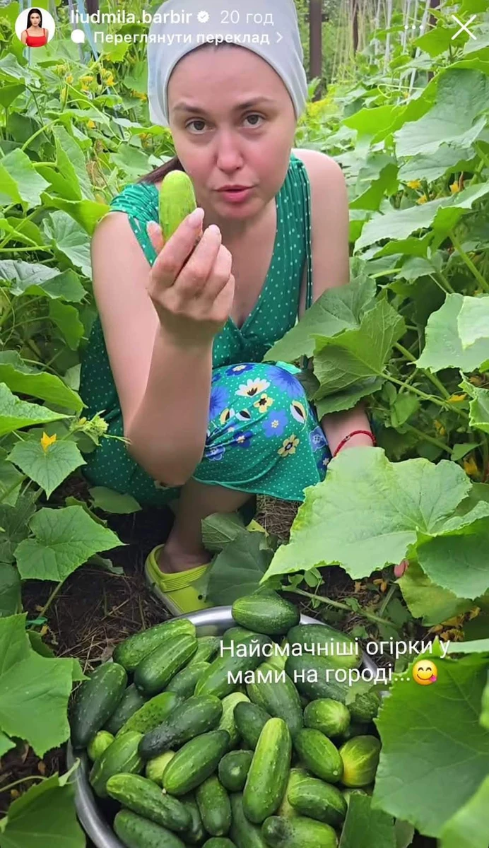 Людмила Барбір в інстаграм