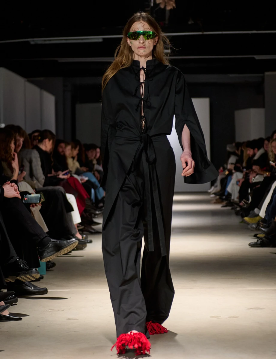 Анна Сергієнко на подіумі BOBKOVA