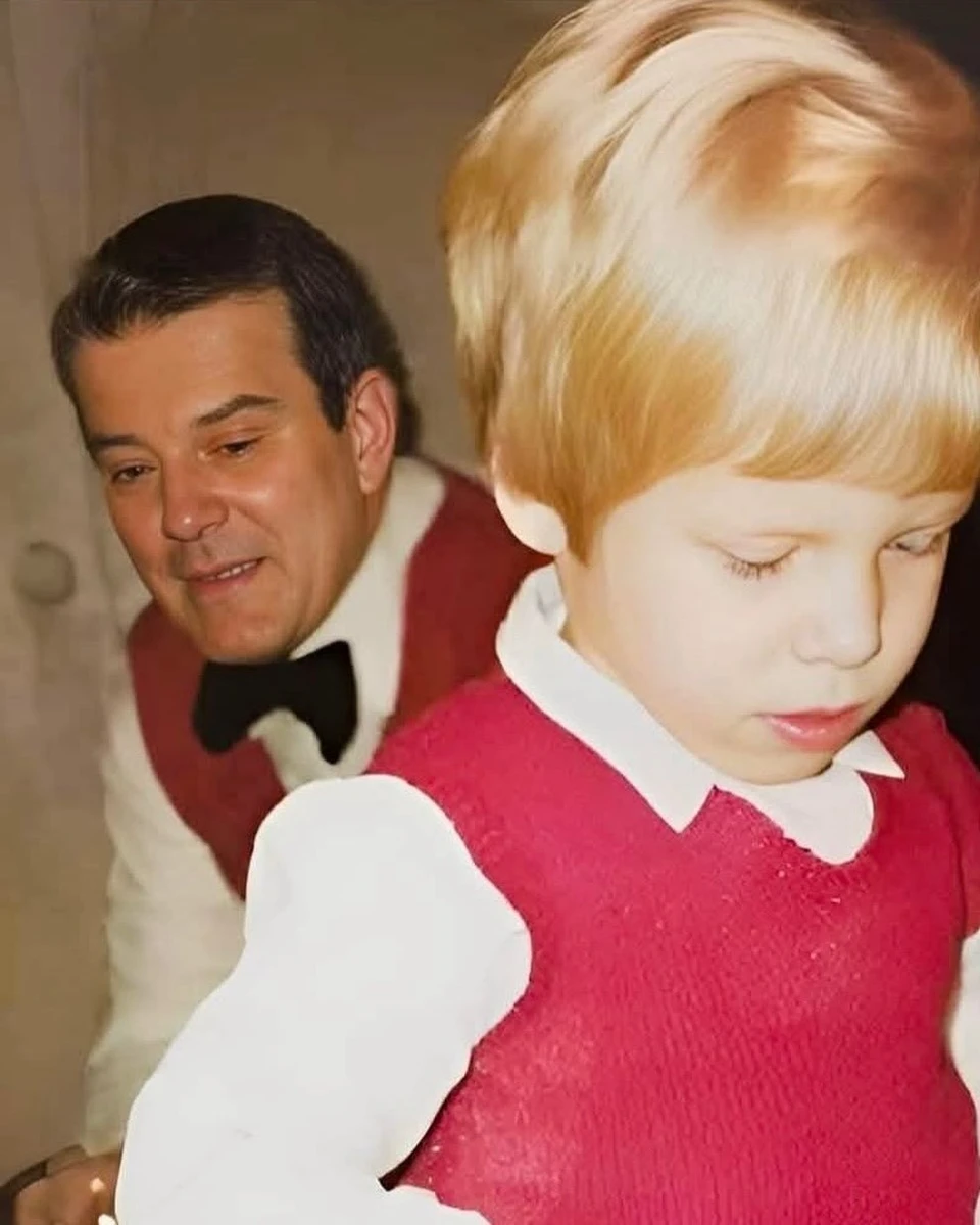 Петер Мадяр з дідусем