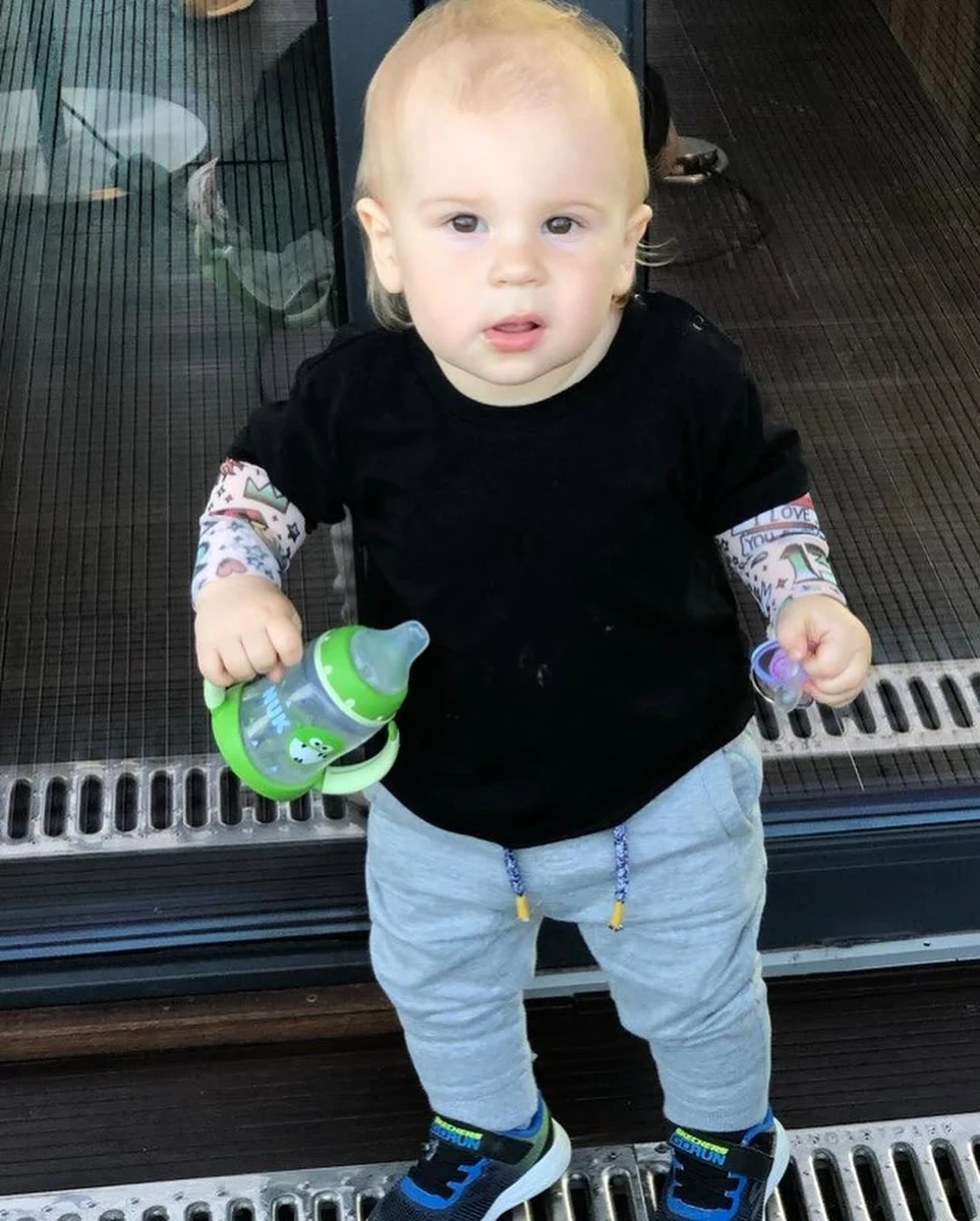 Сергій Танчинець показав фото свого сина