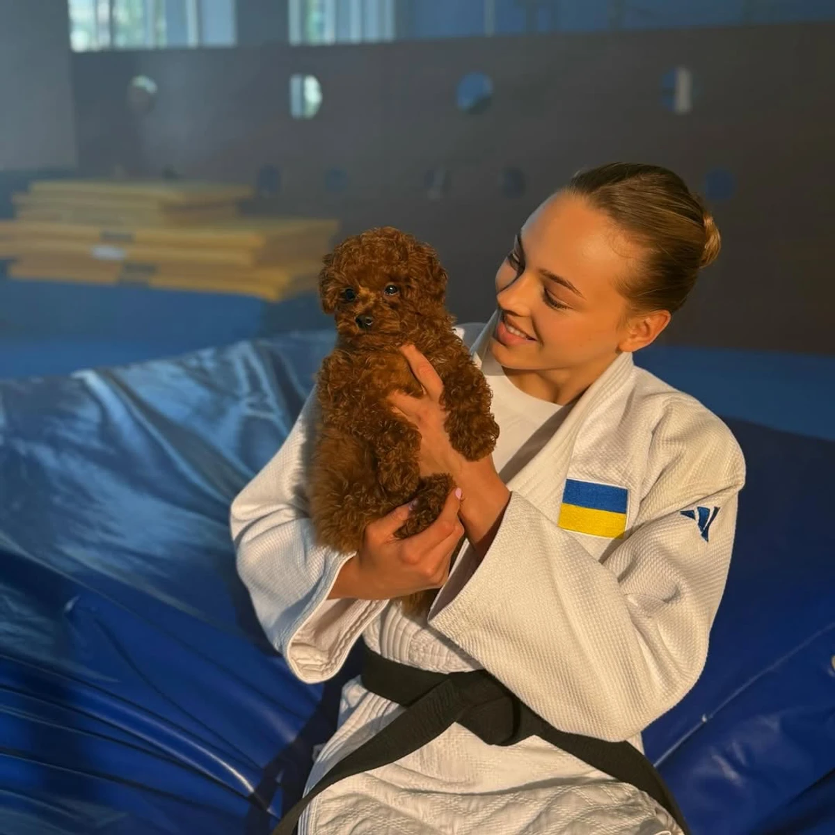 Білодід у кімоно