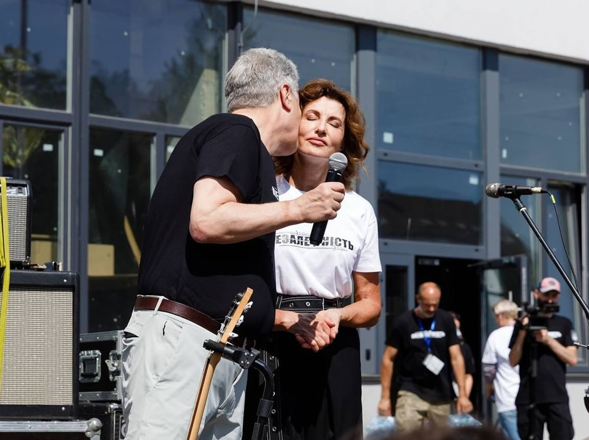 Петро Порошенко і Марина Порошенко