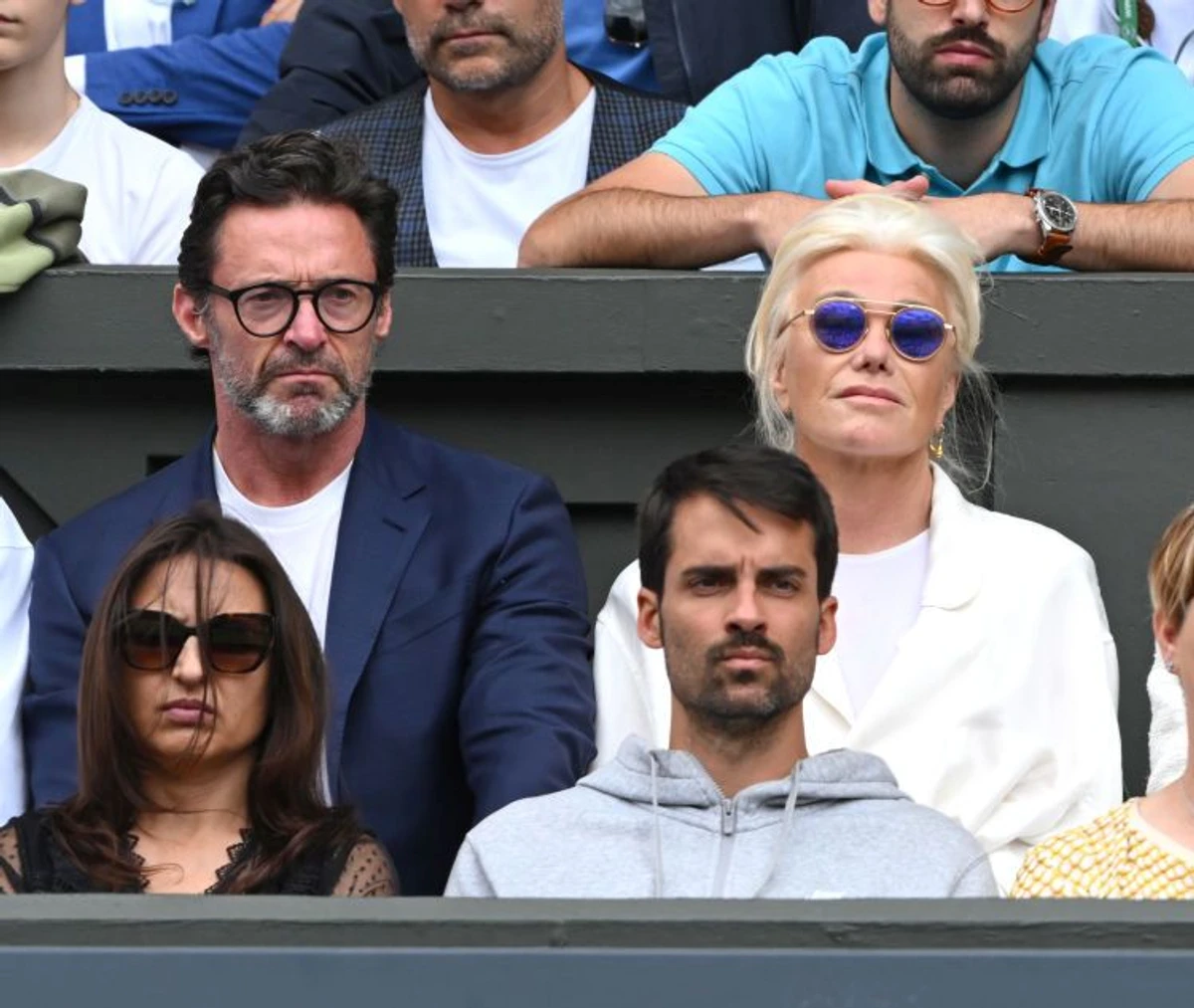 Востаннє Х'ю з дружиною з'являвся разом на публіці в липні цього року на Вімблдоні 