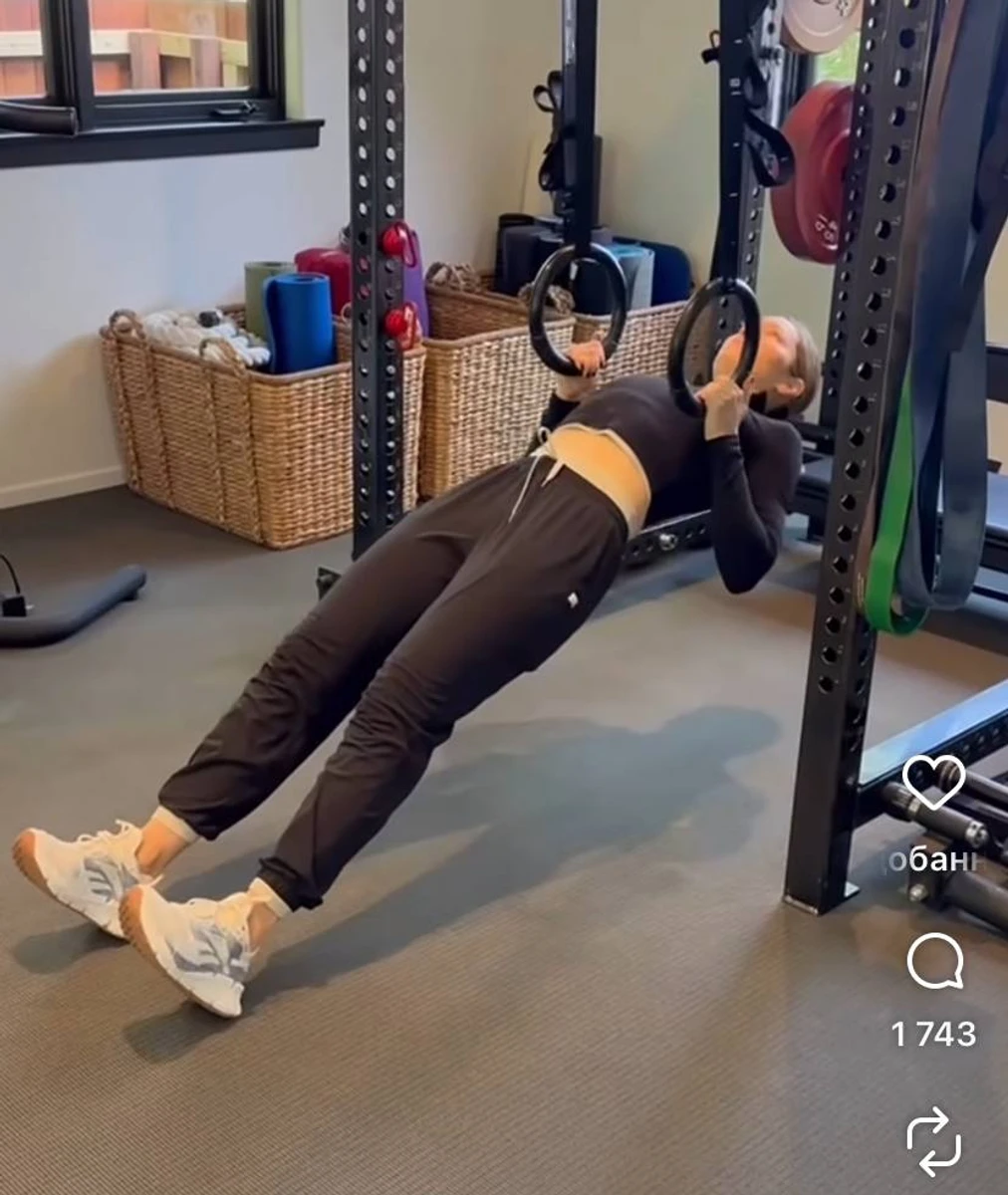 Джессіка Біл показала, як тренується