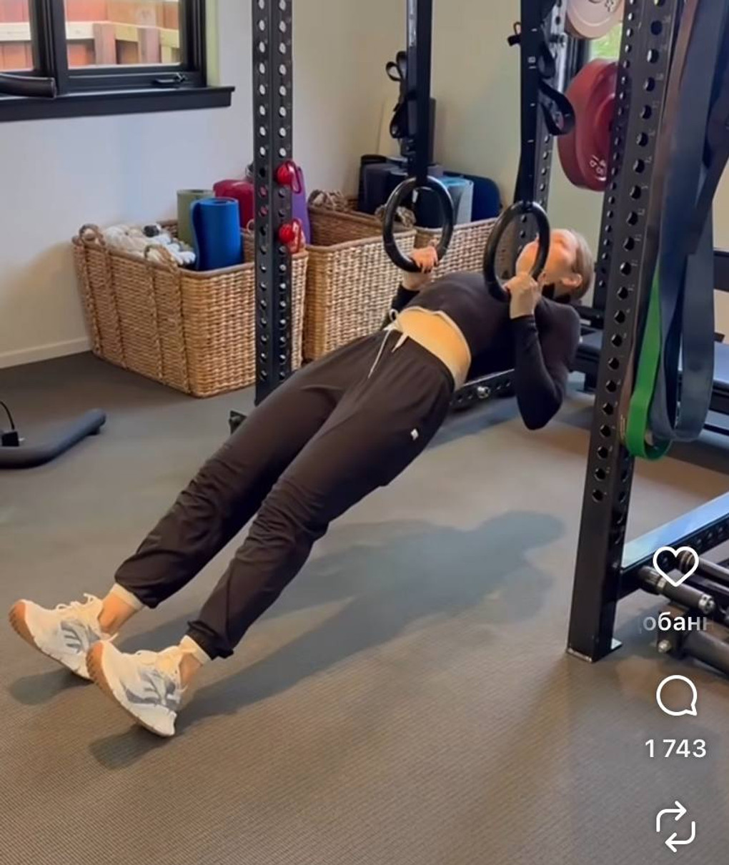 Джессіка Біл показала, як тренується