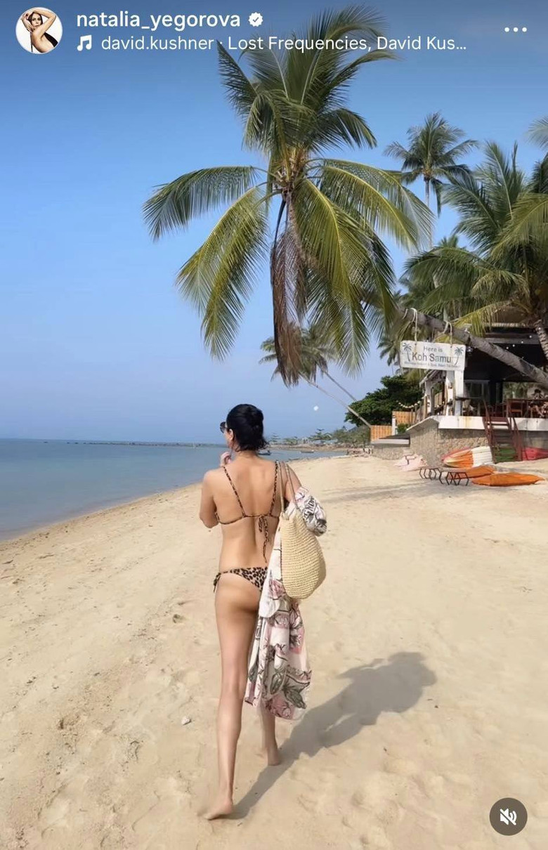 У Таїланді ексдружина київського мера вигулює зухвалі пляжні луки