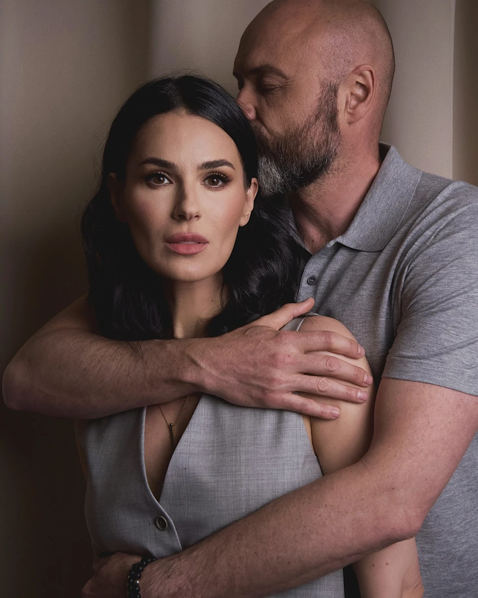 Маша Єфросиніна з чоловіком Тимуром