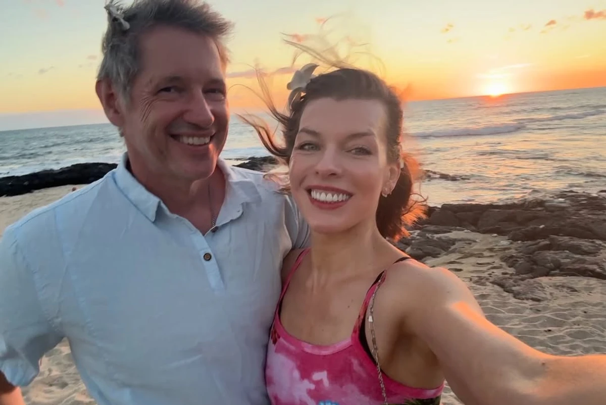 Міла Йовович святкує річницю весілля