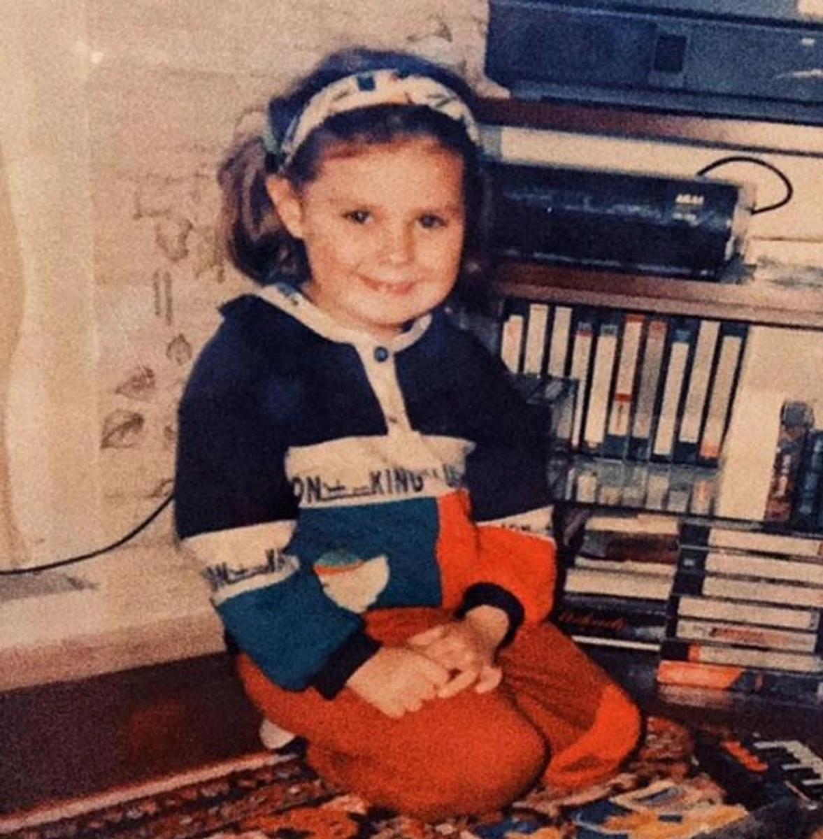 Олександра Заріцька з Kazka у дитинстві