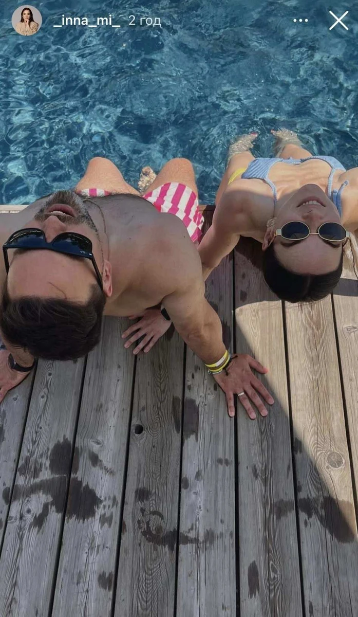 Тімур Мірошниченко з дружиною