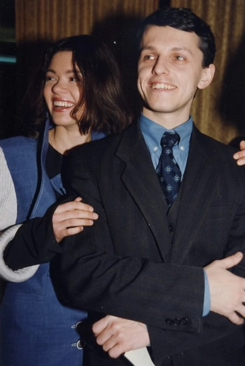 Руслана і її чоловік у молодості