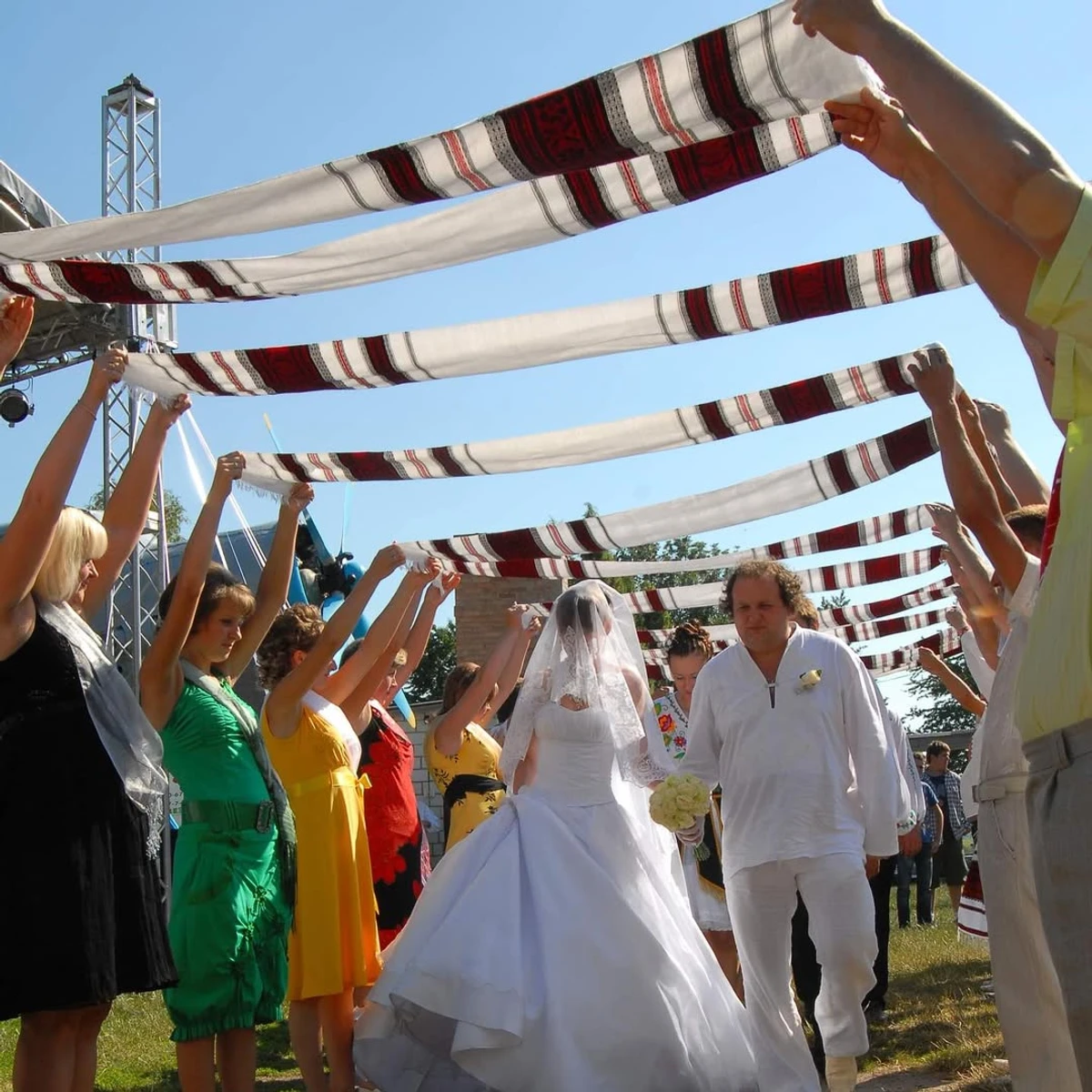 Святкування весілля Віктора Бронюка і Тетяни