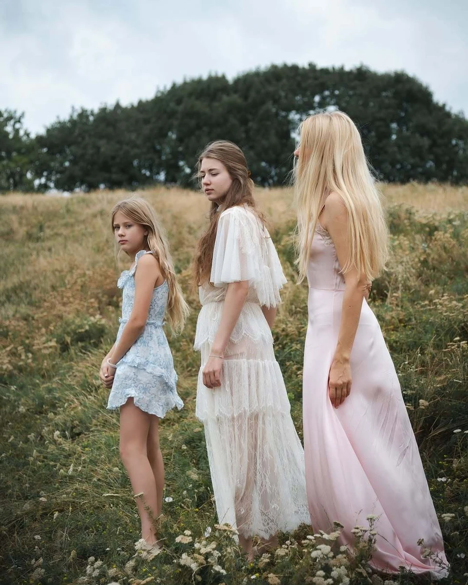 Доньки Юрія Нікітіна та Ольги Горбачової