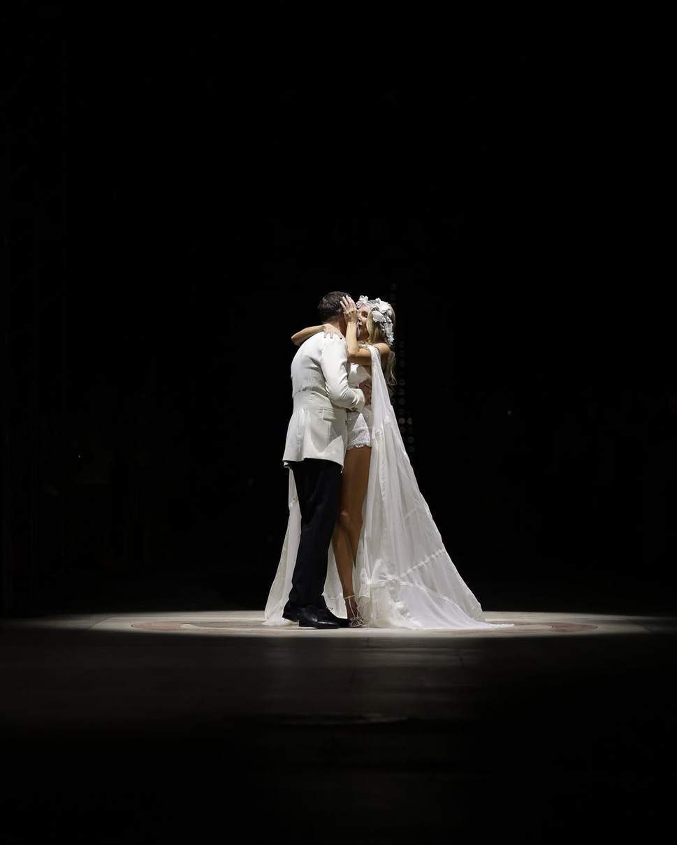 Катя Сільченко влаштувала весільну церемонію Ukrainian Fashion Week