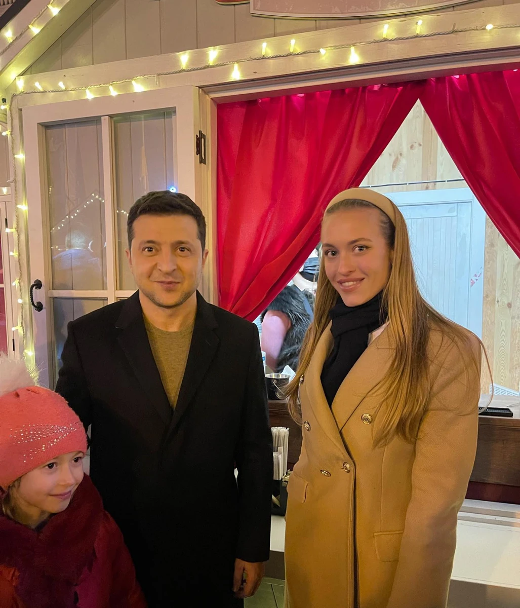 Володимир Зеленський і помічниця Тищенка