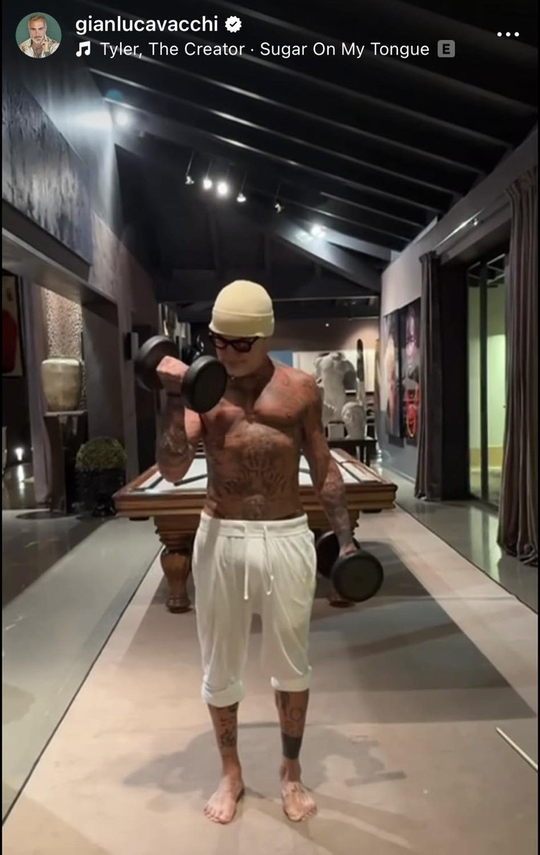 Джанлука Ваккі в інстаграм