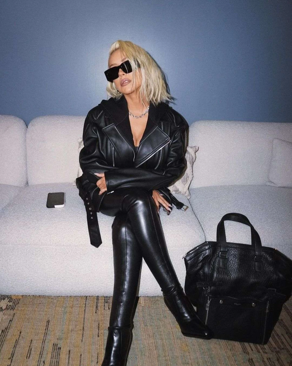 Крістіна подбала про те, щоби її луки зацінили не лише телеглядачі, а і підписники