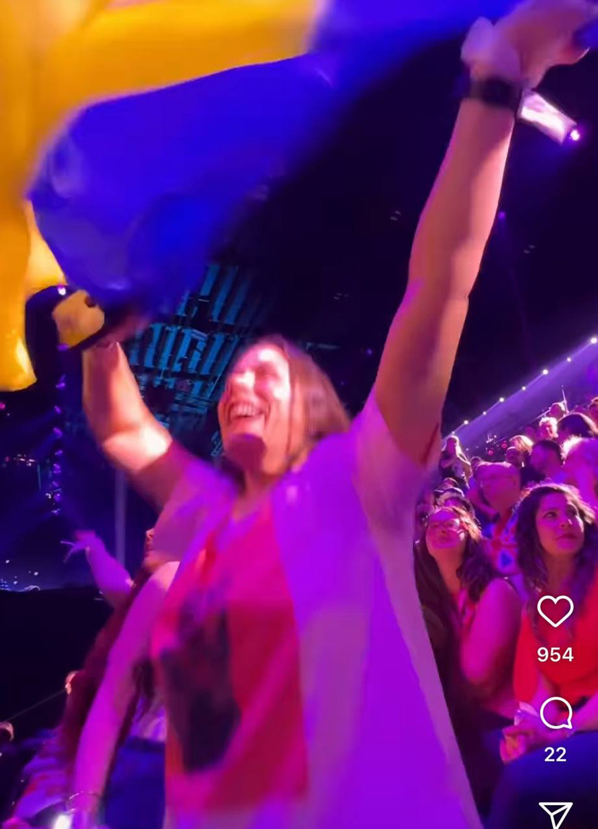 Іванна з прапором у Базелі