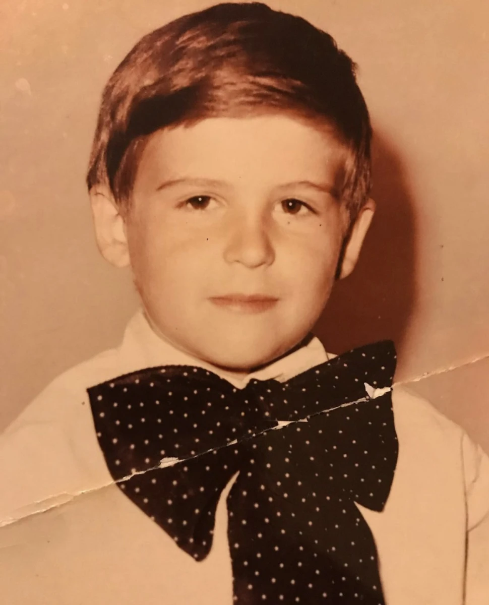 Сергій Танчинець в дитинстві