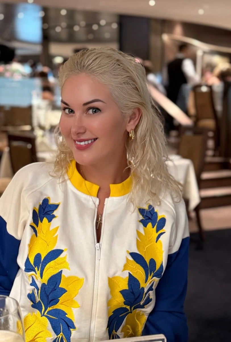 Бужинська у жовто-блакитному