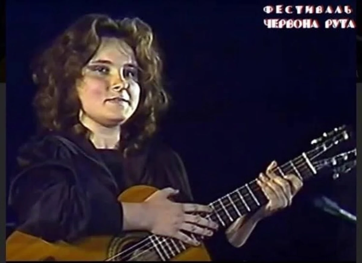 Марія Бурмака в 19 років