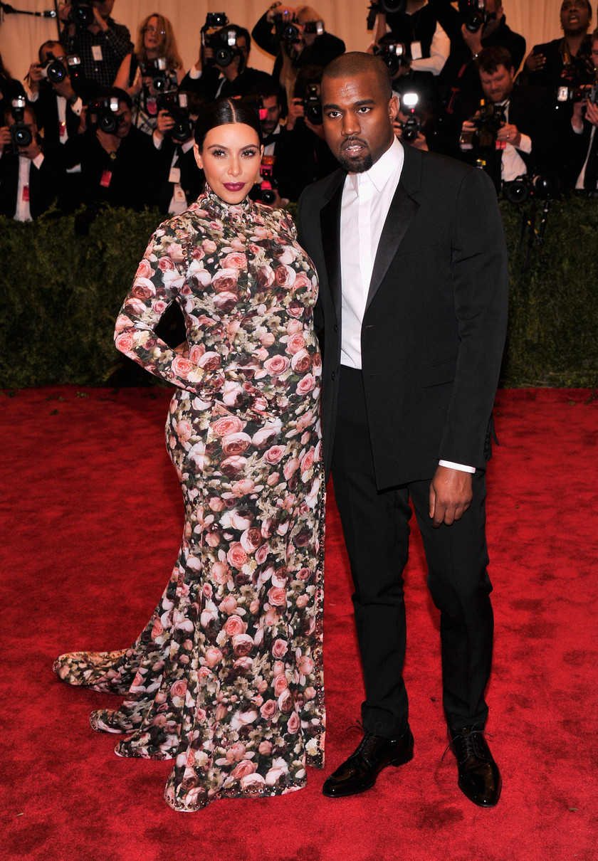 Кім Кардашян і Каньє Вест на Met Gala