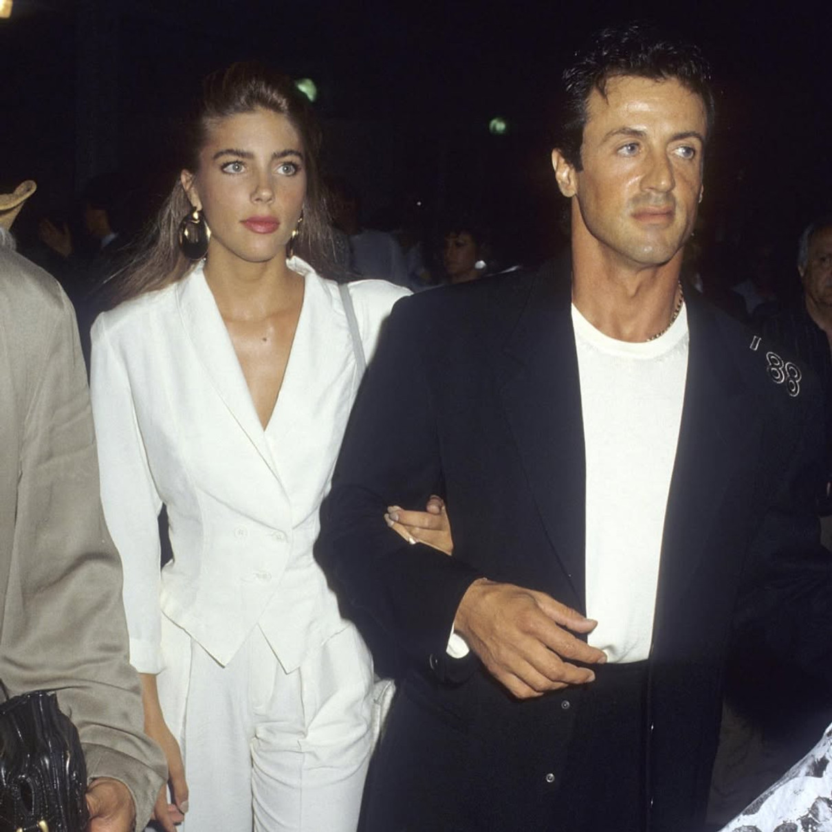 Сильвестр Сталлоне і Дженніфер на хіднику