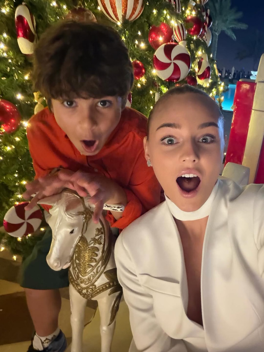 Дар'я Білодід показалася з сином Асі Мхітарян