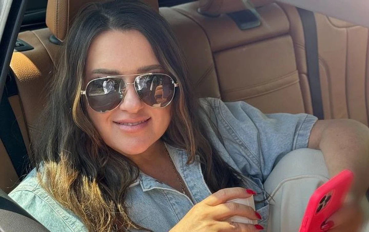 Наталія Могилевська в машині