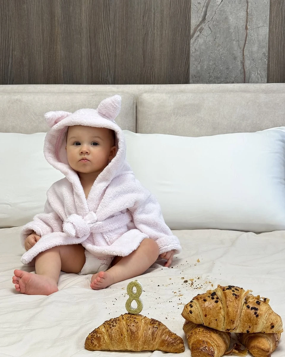 Євген Кот і Наталія Татарінцева показали 8-місячну доньку