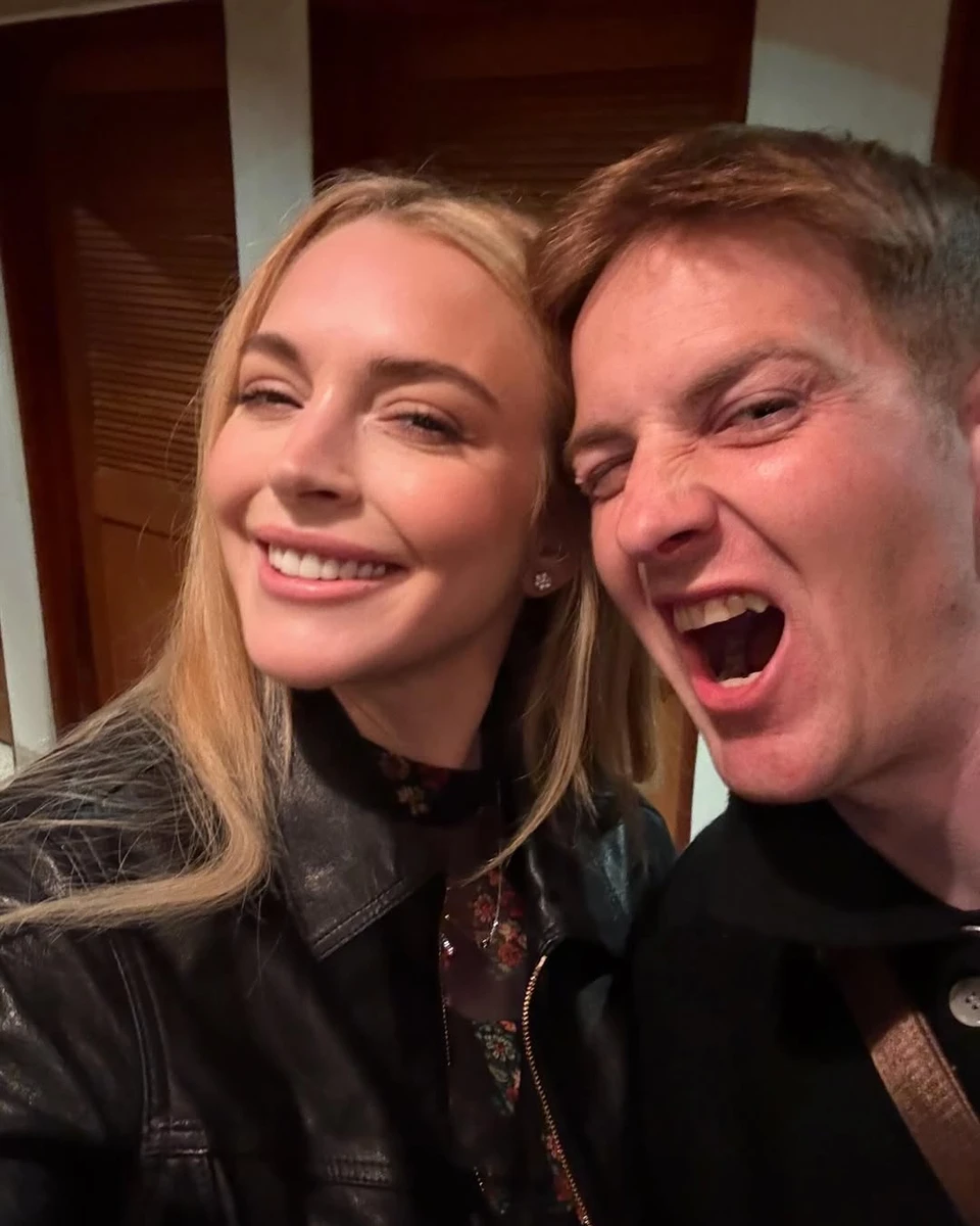 Ліндсей Лохан попозувала зі своїм молодшим братом