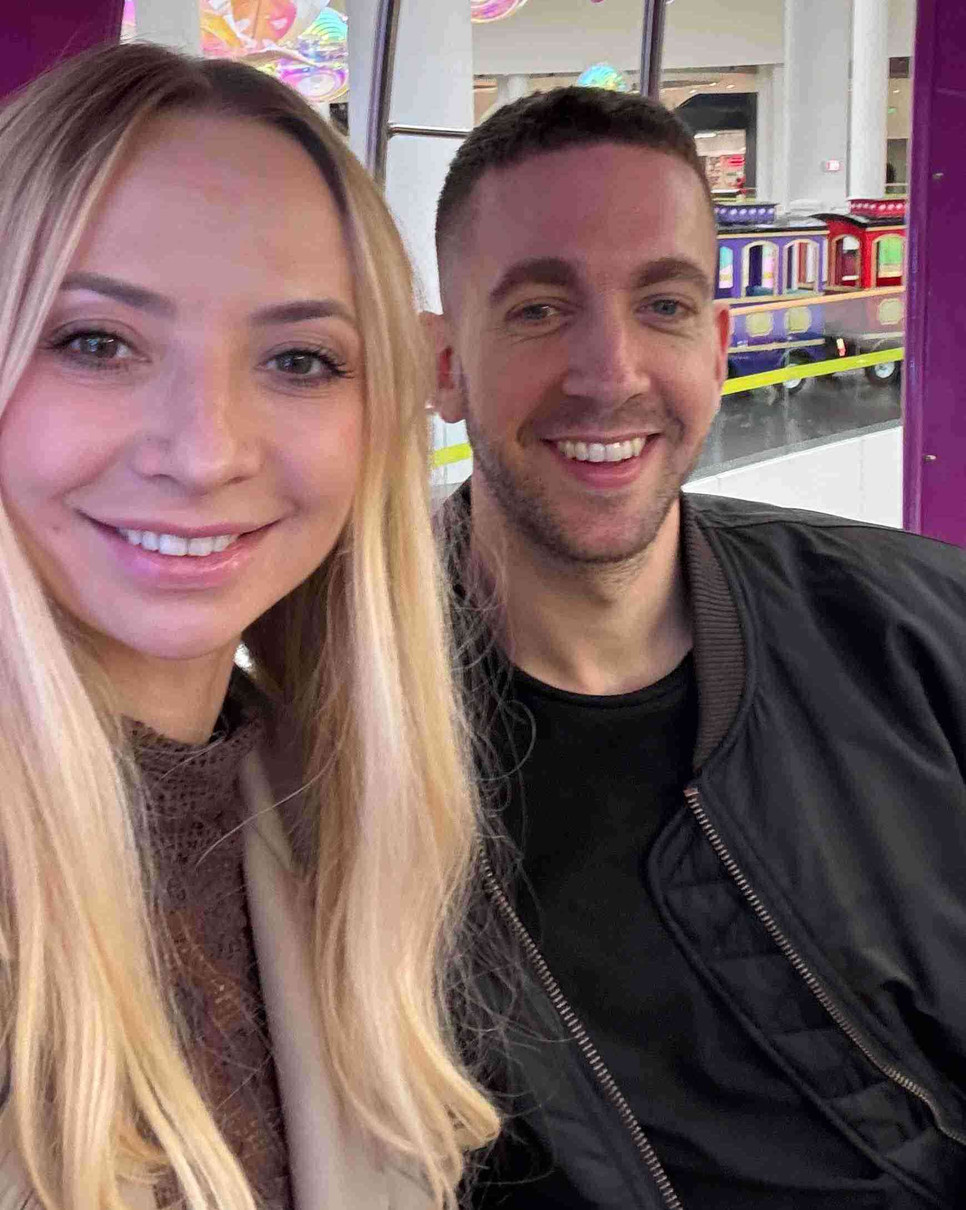 Ірина Сопонару та її чоловік